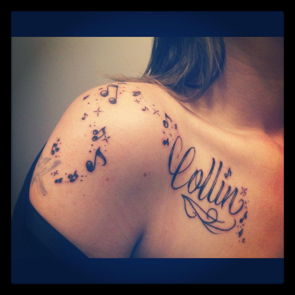 getting your childs name tattoed on you