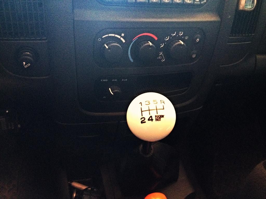 New shift knob Dodge Cummins Diesel Forum