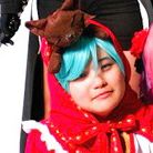 Cosplay Hatsune Miku (ver. Mikuzukin) - Vocaloid (por Kei-chan) com Pah-chan e Kessy
