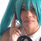 Cosplay Hatsune Miku (ver. Gothic) - Vocaloid (por Pah-chan)