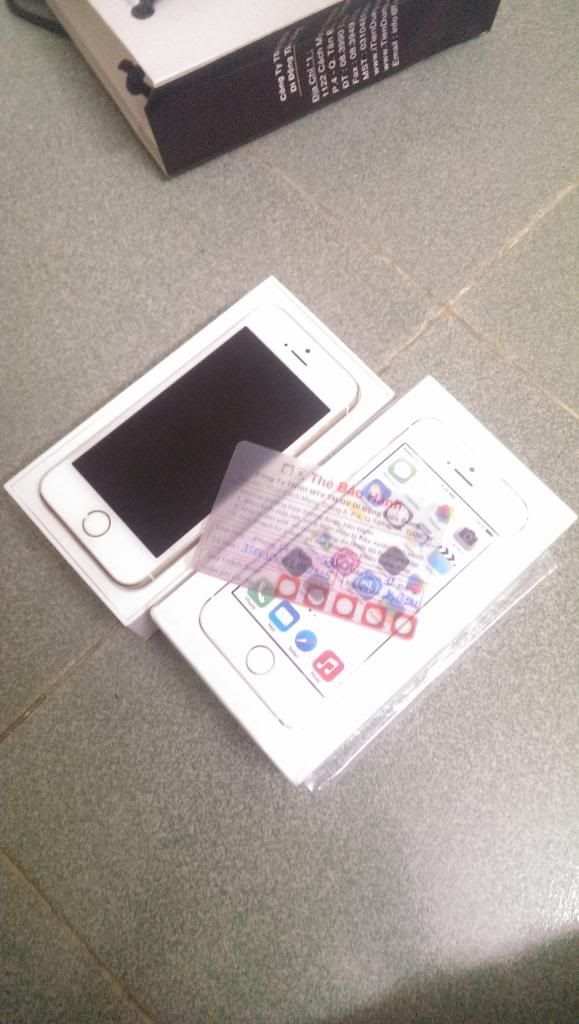 Bán IP 5s Quốc tế 16GB Gold mới 99,99% Full box - Sài được 2 tháng giá Hot !!!! - 11
