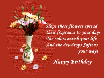 birthday greeting card for friends 1 - Many Many Happy Birthday in Advance....