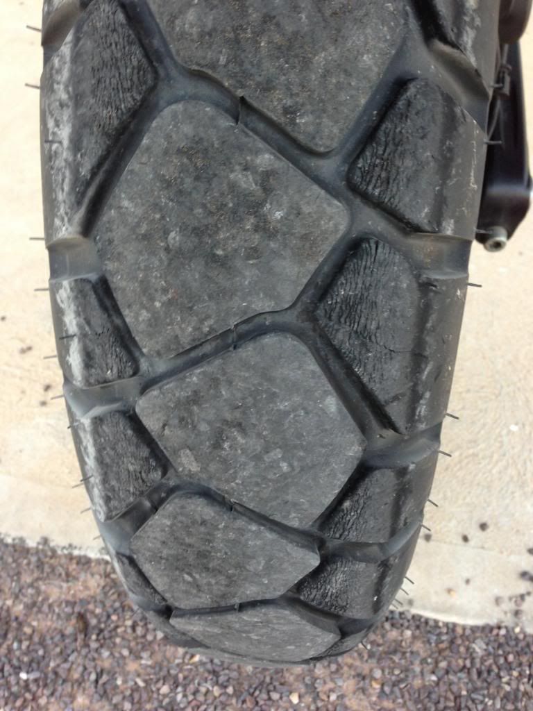 Heidenau K76 Tyre wear