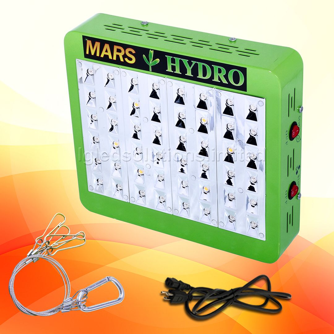 LED Grow Light Reflector 240W Veg Flower Indoor Medical Hydroponics