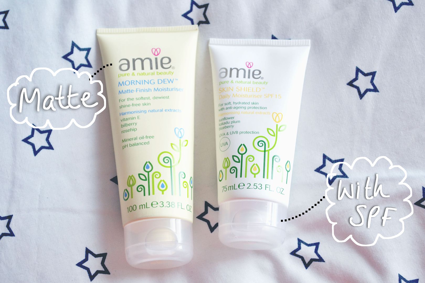 Amie face moisturisers, matte finish face cream, affordable face cream with spf