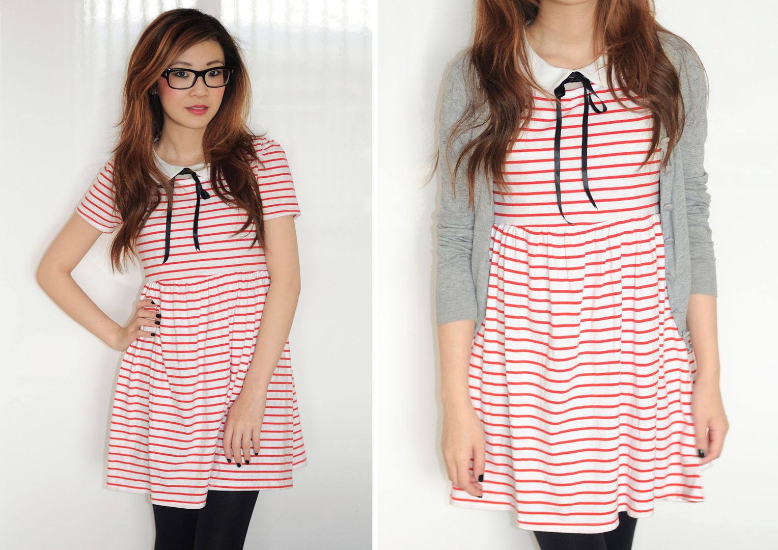 how to style a stripy dress, how to style a striped dress, fashion blogger uk