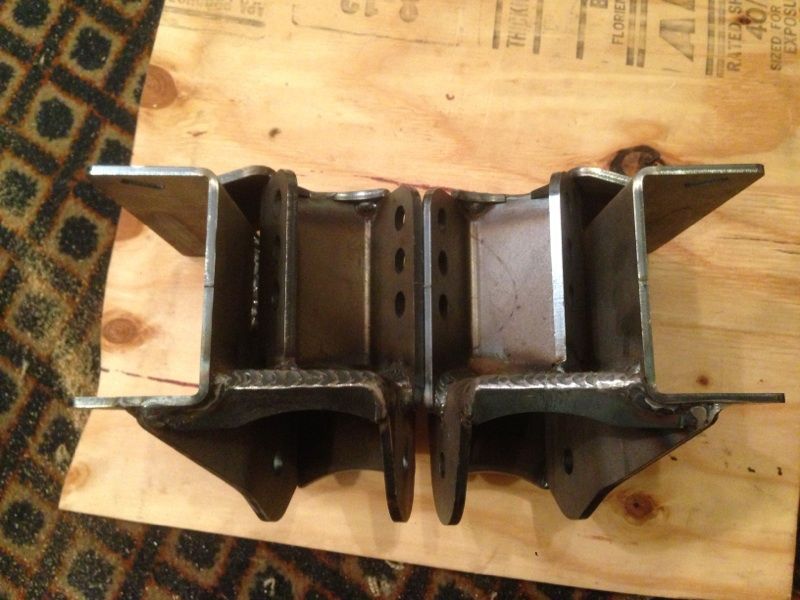 Genright 4Link Brackets Jeep TJ Pirate 4x4