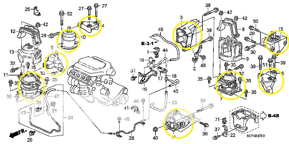 WTB/WTT: I need 07-08 TL Auto 3.2 or 3.5 mounts/brackets - AcuraZine