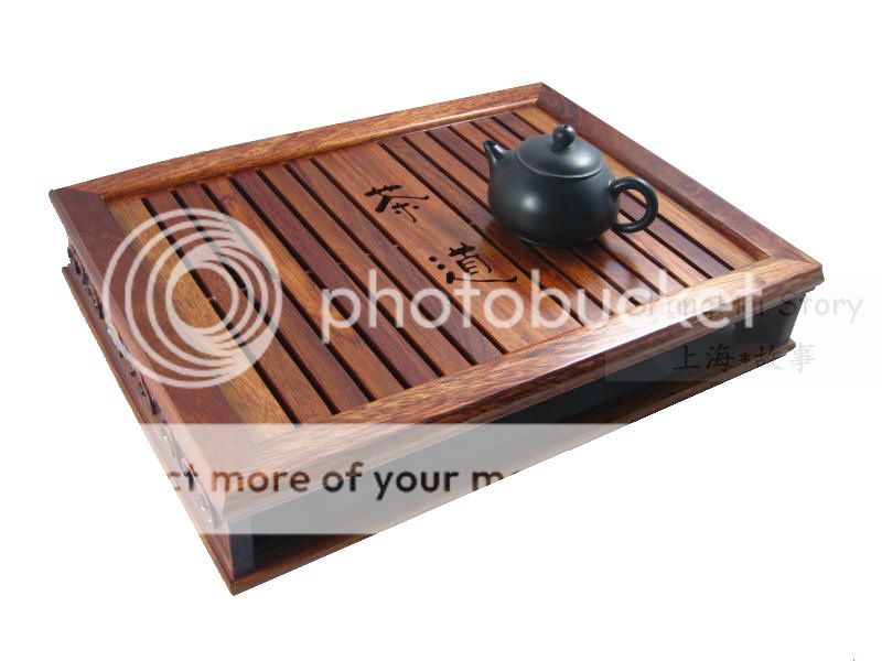 Hantang*Redwood Solid Gongfu Tea Table Serving Tray 35*26cm | eBay