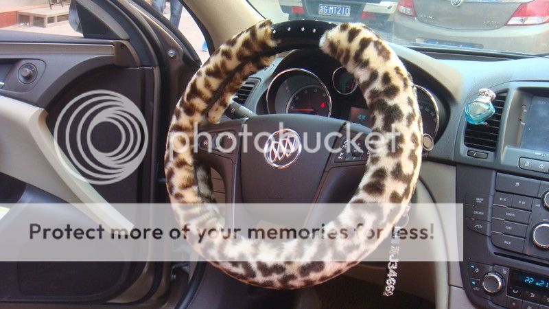   with Bling Rhinestone Engraved Car Soft Steering Wheel Cover